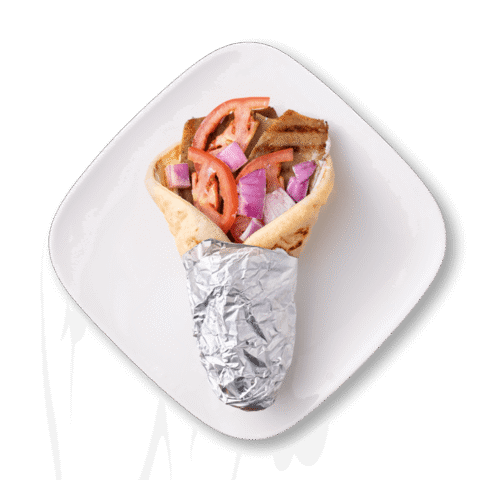 Beef Donair Wrap